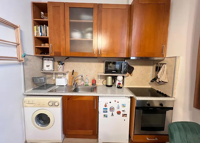 Budapest Cozy W Working Space And Wifi סופיה